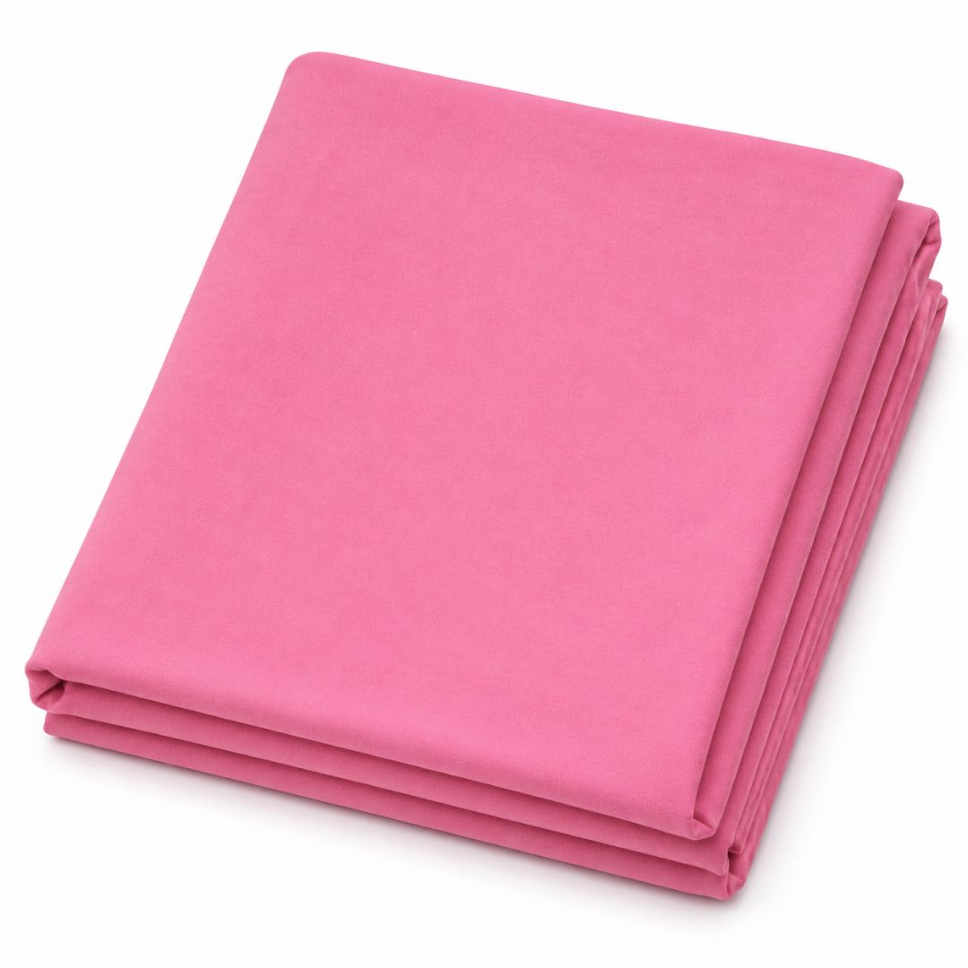 Pink Plain Linen Premium Fabric
